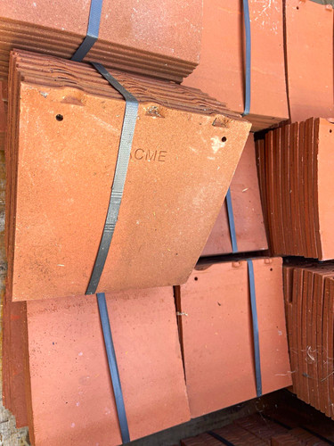 Acme red clay roof tile - red,