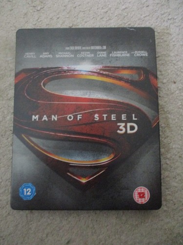 Man steel blu ray 3d - of,