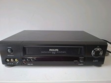 Philips VR675 / 07 VHS  Video Recorder Player,  No Remote Control, Working 
