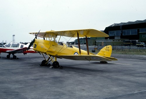 Tiger moth df155 - moth,, df155/g-anfn,