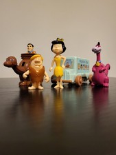Hanna Barbera Flinstones 1990s Vintage Fred Flintstone Barney Rubble Figures Toy