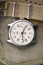 Lemania Royal Navy HS9 Military Chronograph