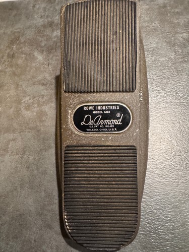 Dearmond model 602 volume - dearmond,