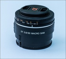 Sony 30mm 1:1 Macro lens f2.8 SAM - A Mount