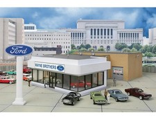 Walthers Cornerstone 933-3483 Wayne Bros. Ford Dealership Kit