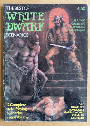 White dwarf magazine 1980 - dwarf,