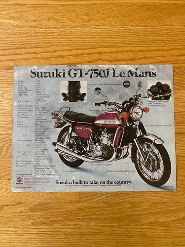 1973 suzuki 750j mans - 1973, &