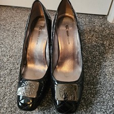 Anne Klein A-Neely3 Black Patent Ladies Shoes 5UK - 38EU - 7US