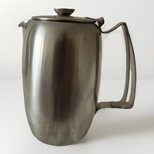 Vintage Old Hall Stainless Steel Tea Coffee Hot Water Pot 1 1/2 Pint 