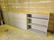 bisley metal filing cabinet used