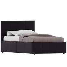 Bed Faux Leather Small Double