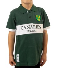 NORWICH CITY Football Shirt Boys 4 5 Years Kids Official Retro Top NCP30