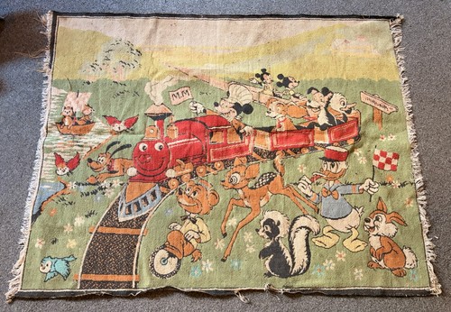 Vintage walt disney woven - vintage,