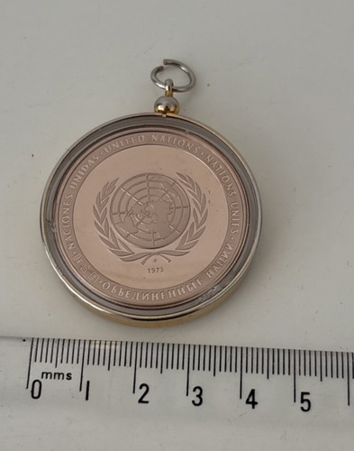 Solid bronze hallmarked 1973 - bronze,