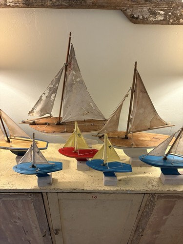 Vintage pond yachts - pond,