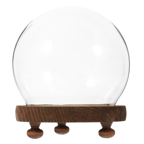 Transparent glass dome display - dome,