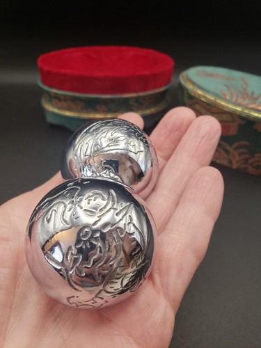 Vintage chinese baoding - vintage, balls