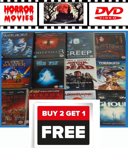Horror dvds thriller slasher - horror,