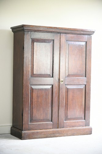 Antique oak panelled two - antique,