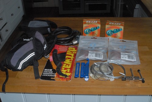 Assorted bike items tubes - assorted,