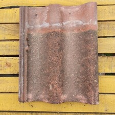 2 Pack Reclaimed Smooth Red Marley Mendip Concrete Double Pantile Weathered
