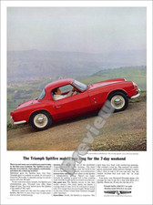 Triumph spitfire car - triumph, advert
