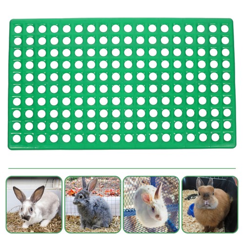 Black plastic rabbit cage - black,