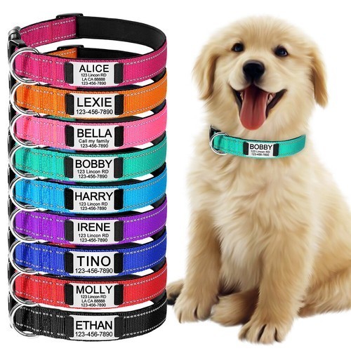 Reflective personalised dog - reflective,