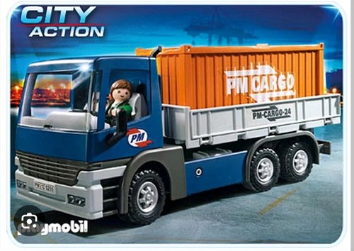 Playmobil cargo container - cargo,