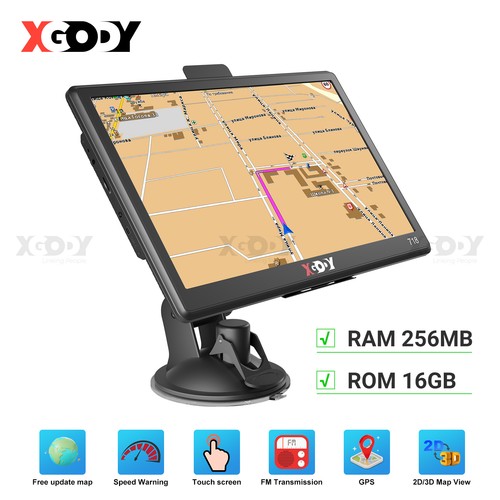 Xgody 718 portable gps - xgody, 7''