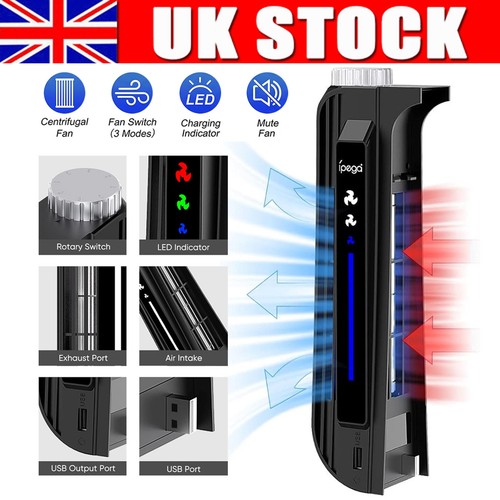 Led cooling fan for ps5 - fan,