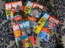 RARE! DR WHO  x 4 PHOTO BOOK