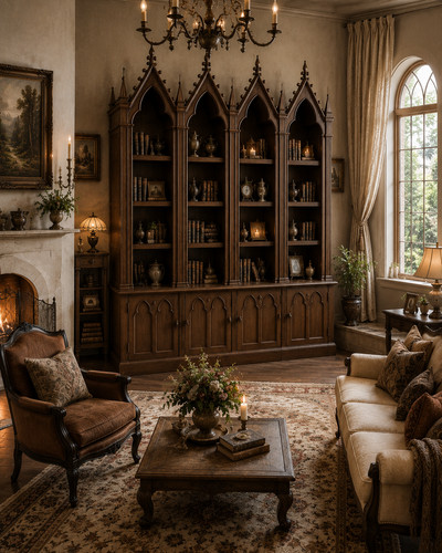 Doll house gothic style