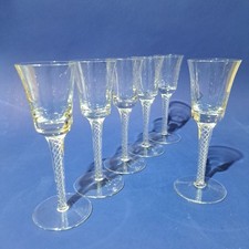 Crystal Glass Cordial Glasses