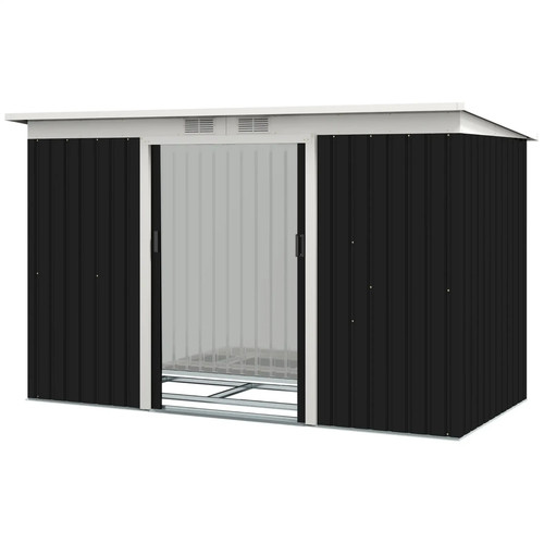 Metal garden shed - shed,, outdoor
