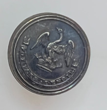 Antique Livery Button Bird In