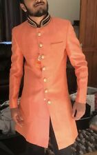 Indian Pure Cotton Kurta Pajama For Men’s Wedding Wear Fancy Sherwani Dotti 34