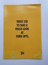 JCB TELETRUK FORKLIFT SALES BROCHURE 9999/4394