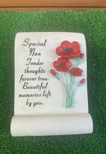 Poppy scroll nan memorial - nan,