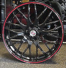 4 x 17" ALLOY WHEELS TO FIT RENAULT CLIO LAGUNA MEGANE TWINGO
