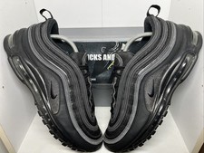 Nike Air Max 97 OG UK10 Triple Black Leather Great Condition
