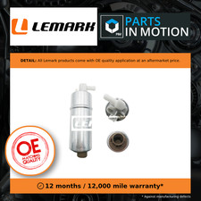 Fuel Pump fits BMW 523 E39 2.5 In tank 95 to 00 Lemark 16141183176 16141183216