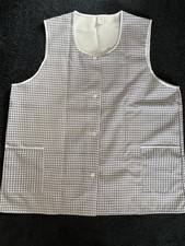 Ladies Polyester Pinny  Overalls Vintage Size Xl