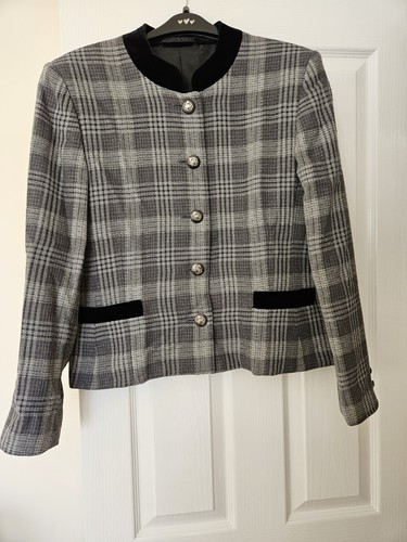 Country casual grey check - country,