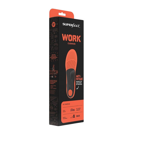 Superfeet work orange insoles - orange,