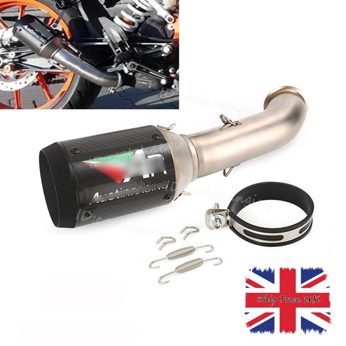 Exhaust mid pipe carbon - exhaust, 2"