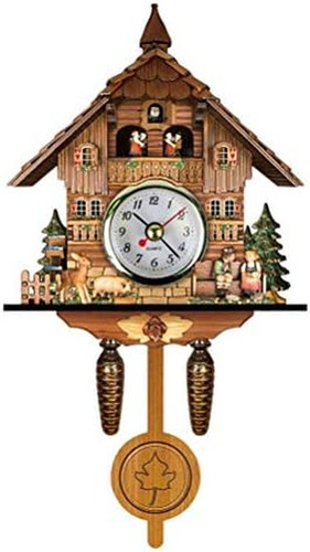 Antique wooden cuckoo clock - antique,