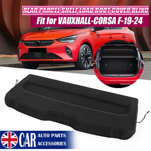 Black rear parcel shelf - black,