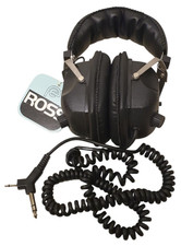 NOS Vintage Ross RE 230D Stereo Headphones with Duo Plug UNUSED