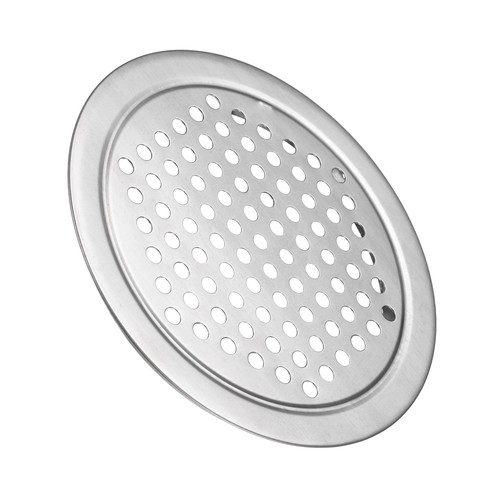 Round air vents stainless - round, 3.2"